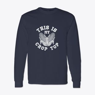   This Is My Crop Top Classic Long Sleeve T-Shirt