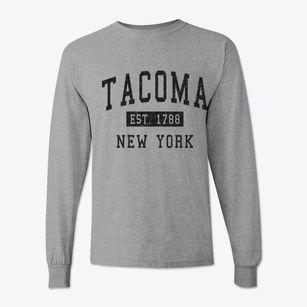 Tacoma New York Classic Established Classic Long Sleeve T-Shirt