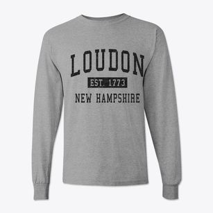 Loudon New Hampshire Classic Established Classic Long Sleeve T-Shirt