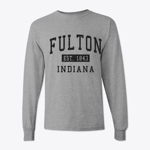 Fulton Indiana Classic Established Classic Long Sleeve T-Shirt