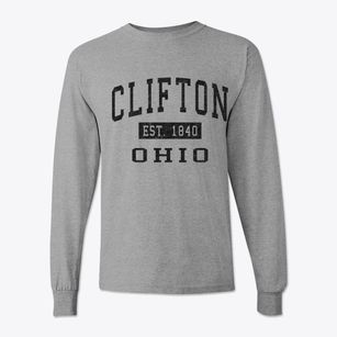 Clifton Ohio Classic Established Classic Long Sleeve T-Shirt