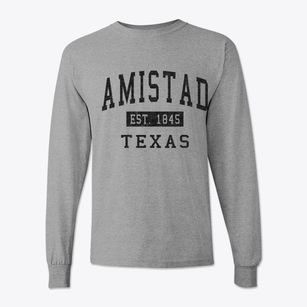 Amistad Texas Classic Established Classic Long Sleeve T-Shirt