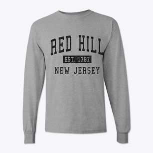 Red Hill New Jersey Classic Established Classic Long Sleeve T-Shirt