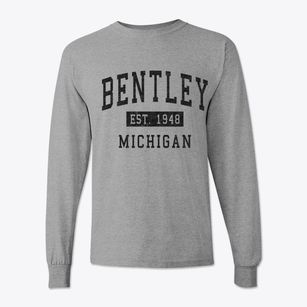 Bentley Michigan Classic Established Classic Long Sleeve T-Shirt