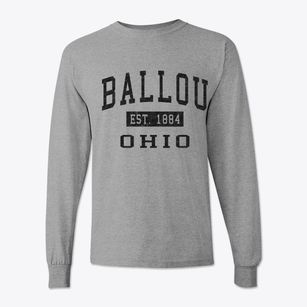 Ballou Ohio Classic Established Classic Long Sleeve T-Shirt