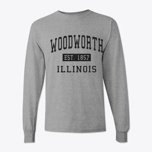 Woodworth Illinois Classic Established Classic Long Sleeve T-Shirt