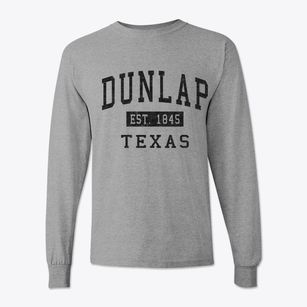 Dunlap Texas Classic Established Classic Long Sleeve T-Shirt