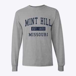 Mint Hill Missouri Classic Established Classic Long Sleeve T-Shirt