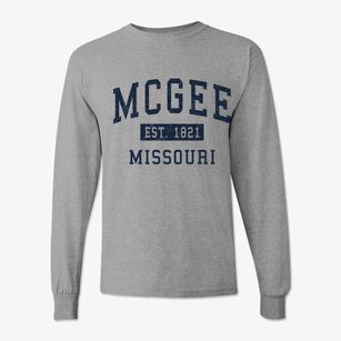 Mcgee Missouri Classic Established Classic Long Sleeve T-Shirt