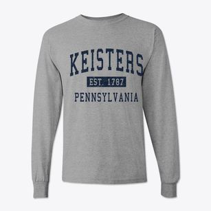Keisters Pennsylvania Classic Established Classic Long Sleeve T-Shirt