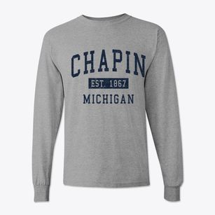 Chapin Michigan Classic Established Classic Long Sleeve T-Shirt