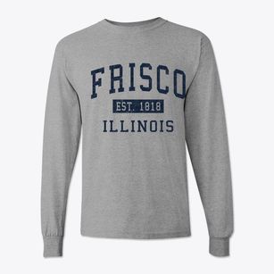 Frisco Illinois Classic Established Classic Long Sleeve T-Shirt
