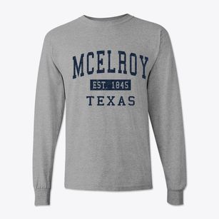 Mcelroy Texas Classic Established Classic Long Sleeve T-Shirt