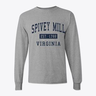 Spivey Mill Virginia Classic Established Classic Long Sleeve T-Shirt