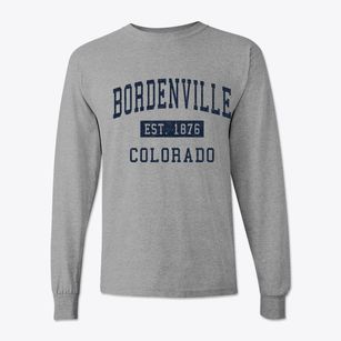 Bordenville Colorado Classic Established Classic Long Sleeve T-Shirt