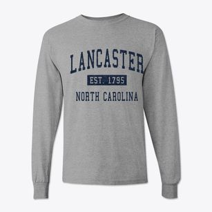 Lancaster North Carolina Classic Established Classic Long Sleeve T-Shirt