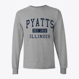 Pyatts Illinois Classic Established Classic Long Sleeve T-Shirt