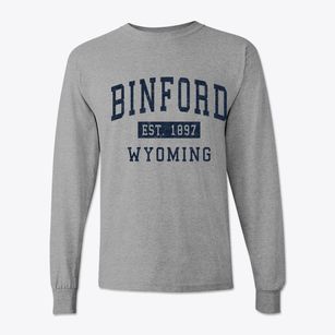 Binford Wyoming Classic Established Classic Long Sleeve T-Shirt