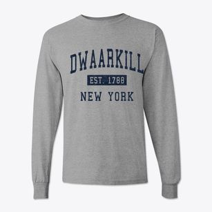 Dwaarkill New York Classic Established Classic Long Sleeve T-Shirt