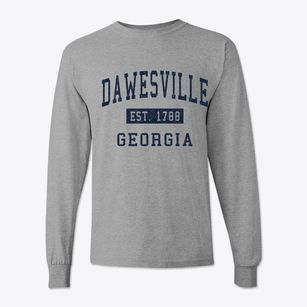 Dawesville Georgia Classic Established Classic Long Sleeve T-Shirt