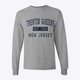 Trenton Gardens New Jersey Classic Established Classic Long Sleeve T-Shirt
