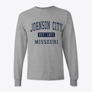 Johnson City Missouri Classic Established Classic Long Sleeve T-Shirt