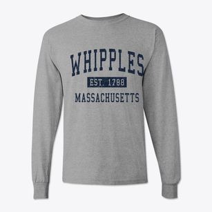 Whipples Massachusetts Classic Established Classic Long Sleeve T-Shirt