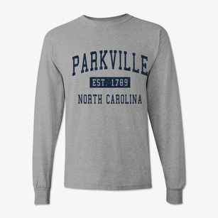 Parkville North Carolina Classic Established Classic Long Sleeve T-Shirt