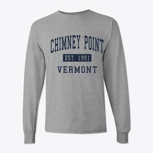 Chimney Point Vermont Classic Established Classic Long Sleeve T-Shirt