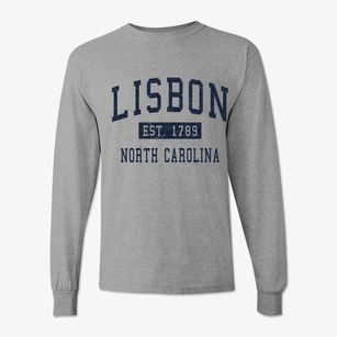 Lisbon North Carolina Classic Established Classic Long Sleeve T-Shirt
