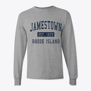 Jamestown Rhode Island Classic Established Classic Long Sleeve T-Shirt