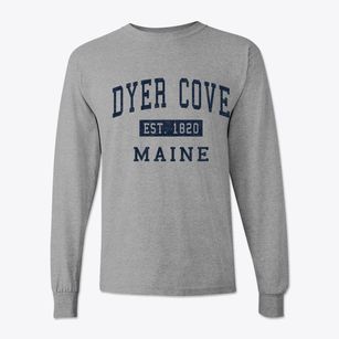 Dyer Cove Maine Classic Established Classic Long Sleeve T-Shirt