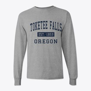 Toketee Falls Oregon Classic Established Classic Long Sleeve T-Shirt