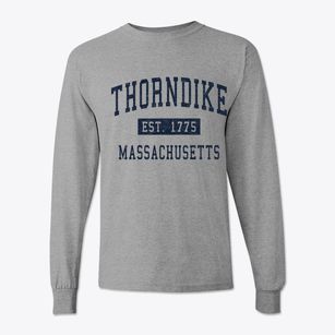Thorndike Massachusetts Classic Established Classic Long Sleeve T-Shirt