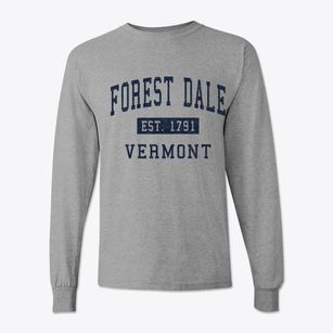 Forest Dale Vermont Classic Established Classic Long Sleeve T-Shirt