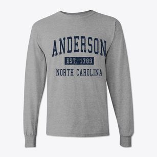 Anderson North Carolina Classic Established Classic Long Sleeve T-Shirt