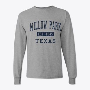 Willow Park Texas Classic Established Classic Long Sleeve T-Shirt