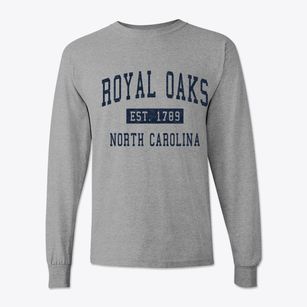 Royal Oaks North Carolina Classic Established Classic Long Sleeve T-Shirt