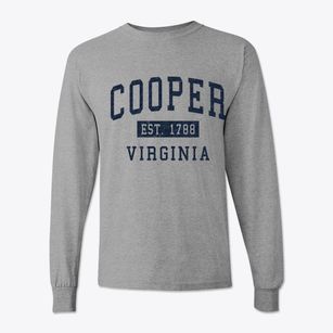 Cooper Virginia Classic Established Classic Long Sleeve T-Shirt