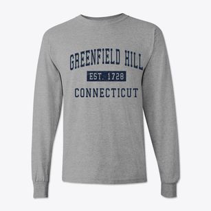 Greenfield Hill Connecticut Classic Established Classic Long Sleeve T-Shirt