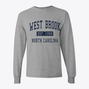 West Brook North Carolina Classic Established Classic Long Sleeve T-Shirt