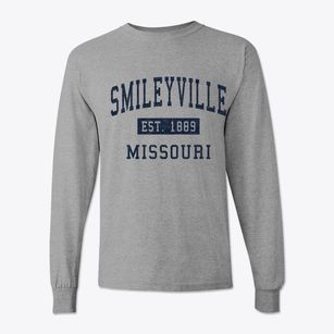 Smileyville Missouri Classic Established Classic Long Sleeve T-Shirt