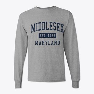 Middlesex Maryland Classic Established Classic Long Sleeve T-Shirt