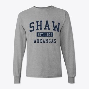 Shaw Arkansas Classic Established Classic Long Sleeve T-Shirt