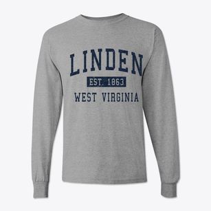 Linden West Virginia Classic Established Classic Long Sleeve T-Shirt