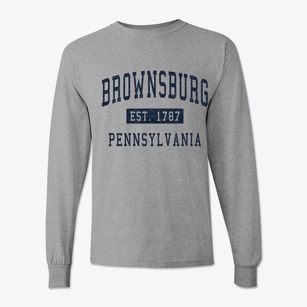 Brownsburg Pennsylvania Classic Established Classic Long Sleeve T-Shirt