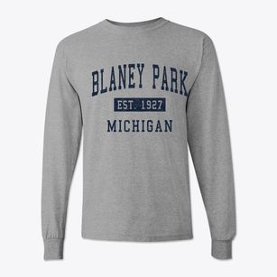 Blaney Park Michigan Classic Established Classic Long Sleeve T-Shirt