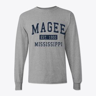 Magee Mississippi Classic Established Classic Long Sleeve T-Shirt