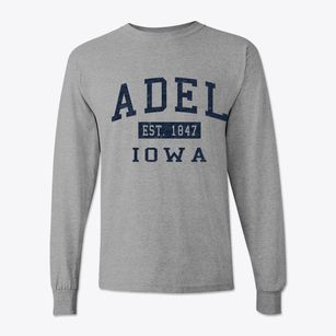 Adel Iowa Classic Established Classic Long Sleeve T-Shirt