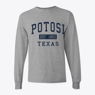 Potosi Texas Classic Established Classic Long Sleeve T-Shirt